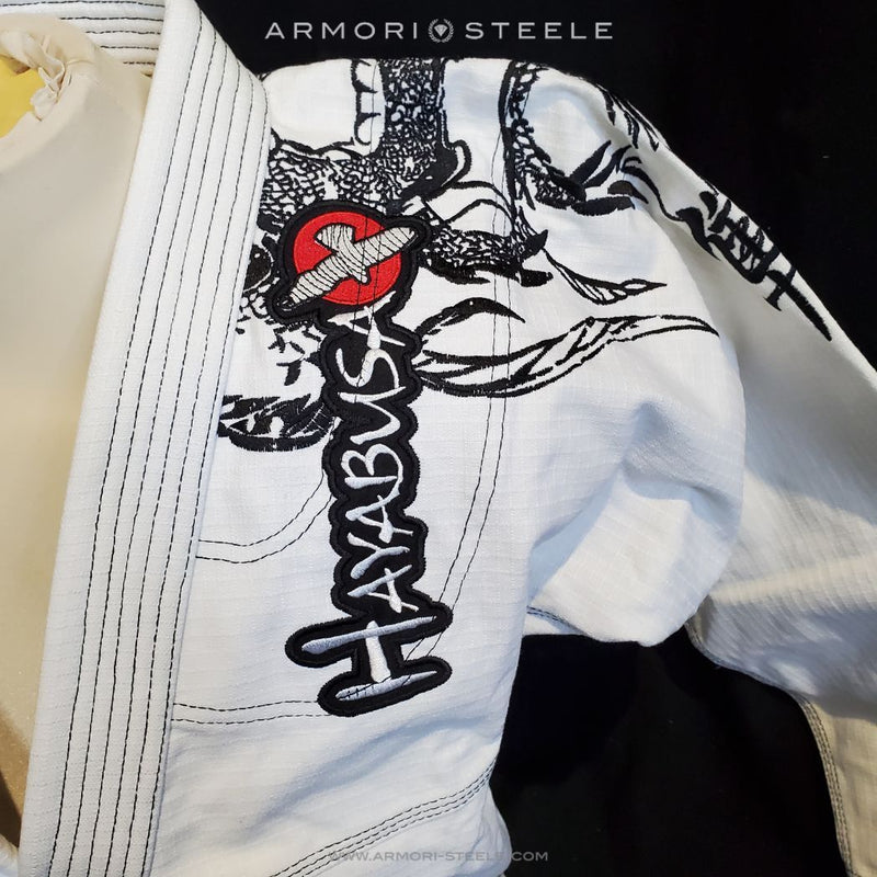 Georges St-Pierre GSP Signed Gi Jiu-Jitsu Karate Uniform Hayabusa White Kimono