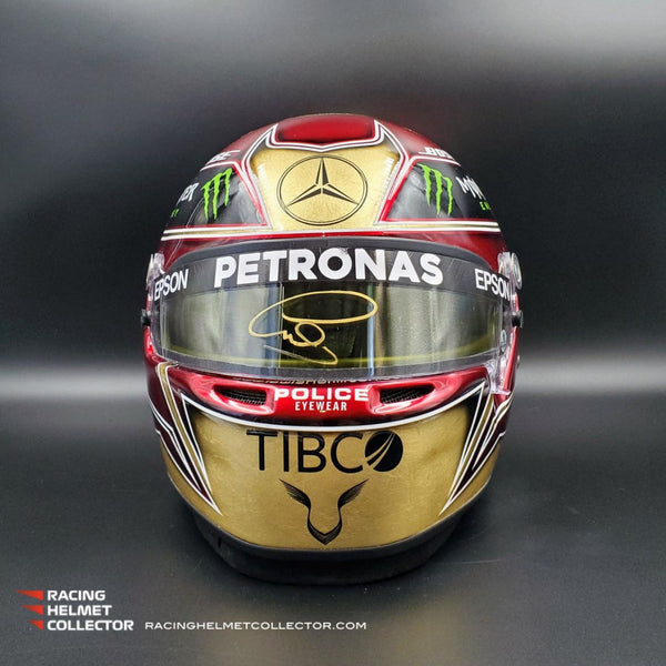 Hamilton 2021 Abu Dhabi Casco Lewis Hamilton Monaco Casco Replica