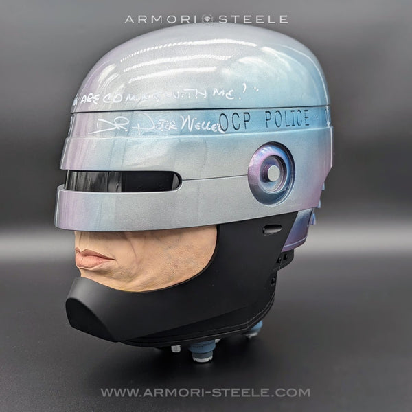 RoboCop Signed Premium Head Bust by Dr. Peter Weller Autographed Full Scale 1:1