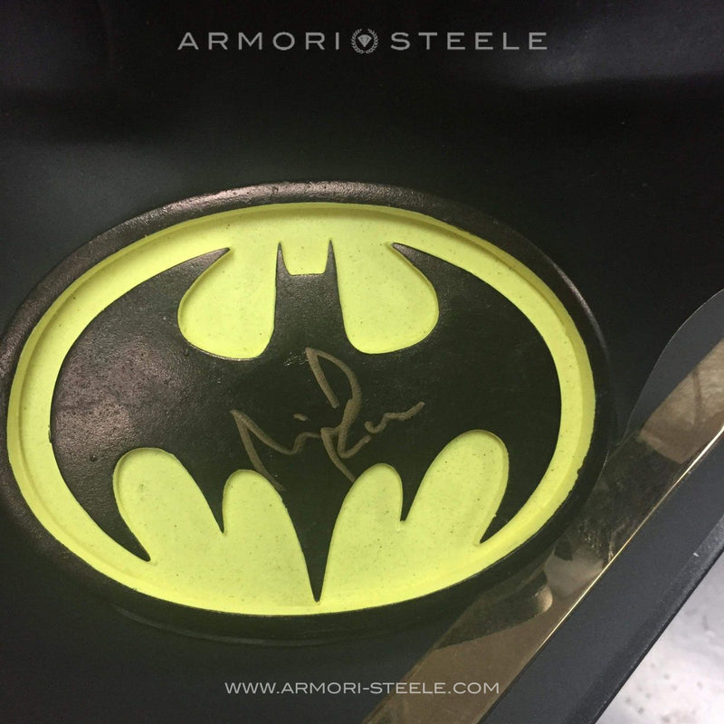 RESERVED: BATMAN COWL SIGNED MICHAEL KEATON AUTOGRAPHED PREMIUM LIMITED AS EDITION OF 10 - Last One Available