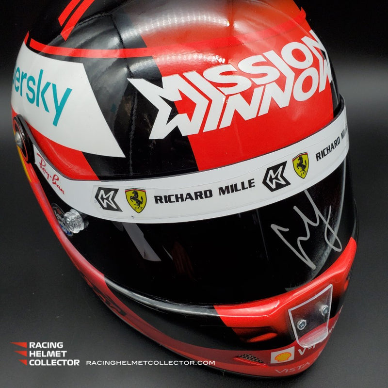 Carlos Sainz Jr Signed Helmet Visor 2021 Mission Winnow Display Tribute Autographed Full Scale 1:1 AS-02368