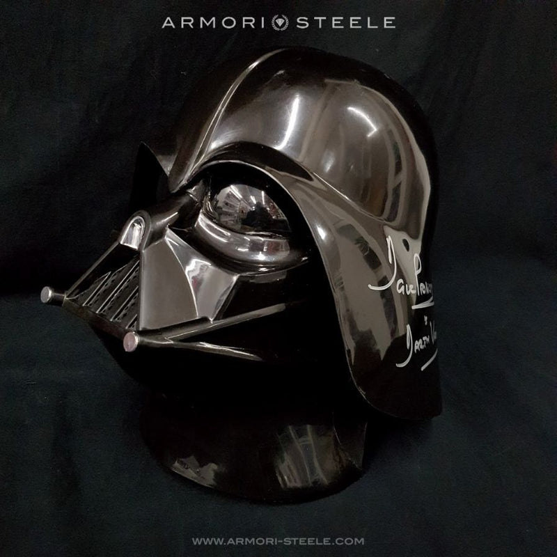 DARTH VADER SIGNED HELMET BY DAVE PROWSE FULL SCALE 1:1 - SOLD