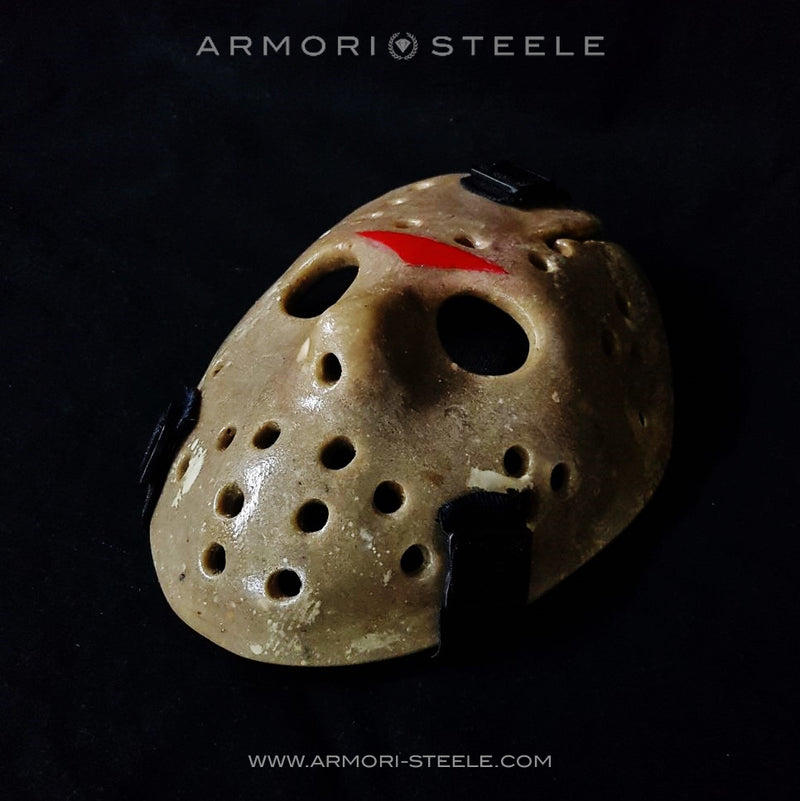 FRIDAY THE 13TH JASON VOORHEES MASK HELMET UNSIGNED PREMIUM QUALITY FULL SCALE 1:1 - SOLD OUT