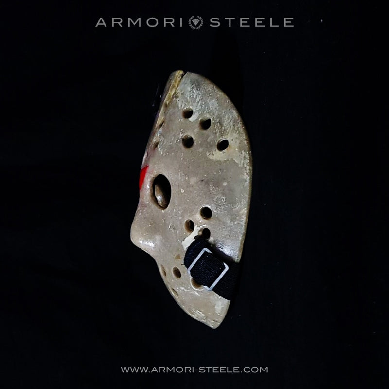FRIDAY THE 13TH JASON VOORHEES MASK HELMET UNSIGNED PREMIUM QUALITY FULL SCALE 1:1 - SOLD OUT