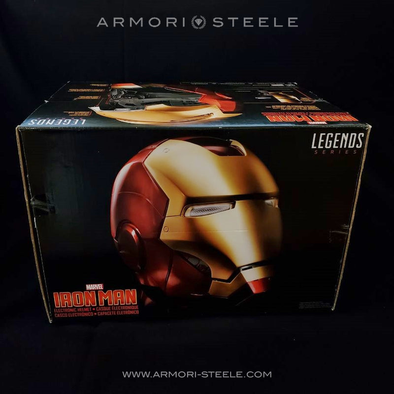 IRON MAN HELMET SIGNED BY STAN LEE STANDARD EDITION FULL SCALE 1:1 - SOLD