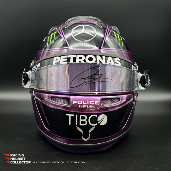 Lewis Hamilton Signed Helmet Race Worn Race Used Visor 2021