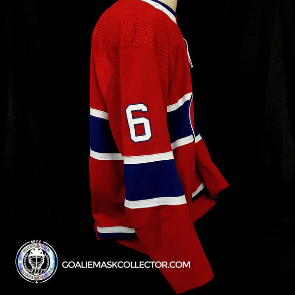 Shea Weber Montreal Canadiens PLAYOFF 2019 20 Home Set 3 Game Worn