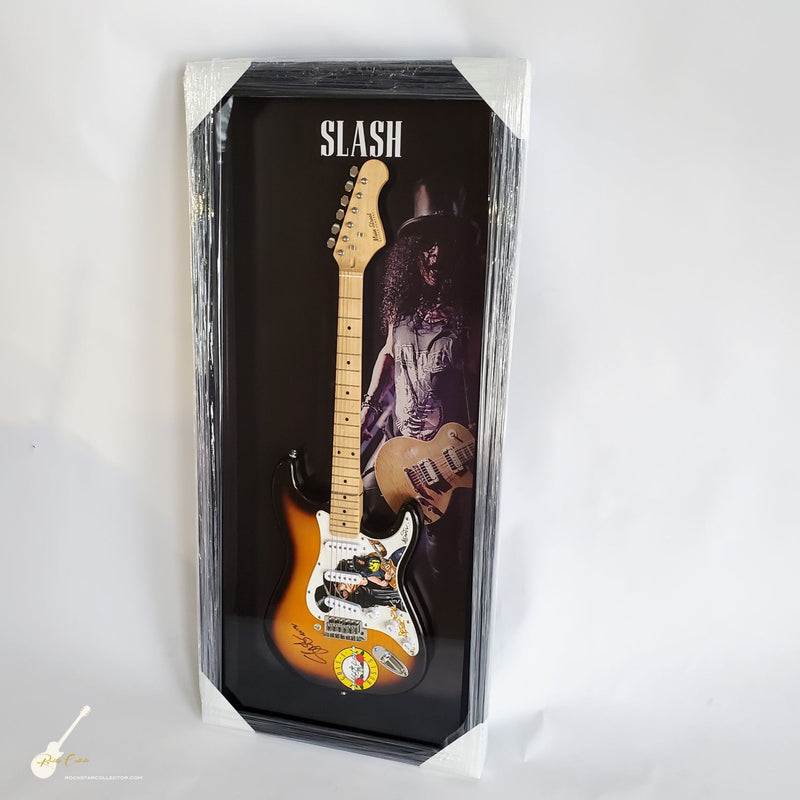 Slash Guns N' Roses Signed Guitar Hand Painted Art Frame Premium Autographed Fender Stratocaster AS-02467- SOLD