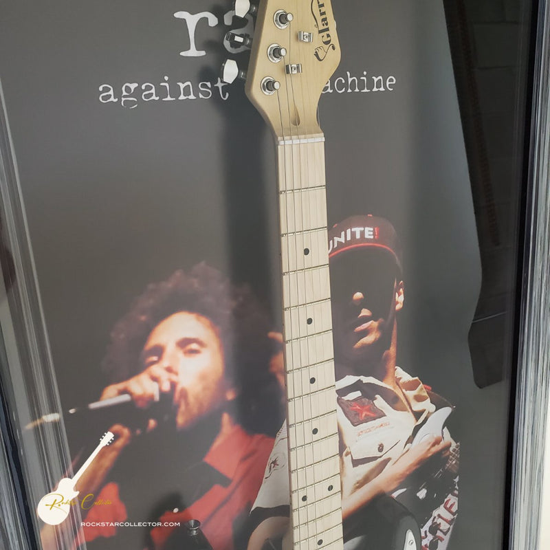 Tom Morello Rage Against The Machine Signed Guitar Frame Premium Autographed AS-02286 - SOLD