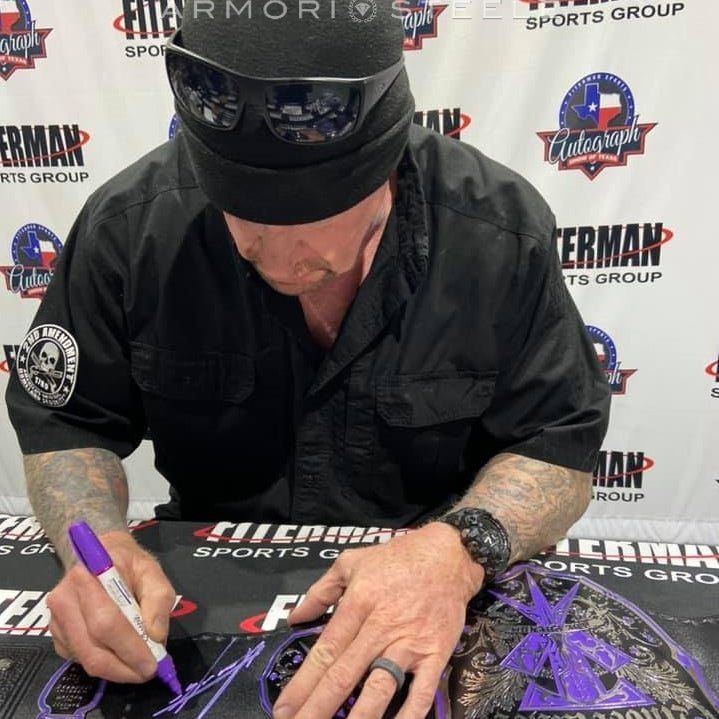 The Undertaker Signed Belt WWF Premium Replica Full Size Autographed