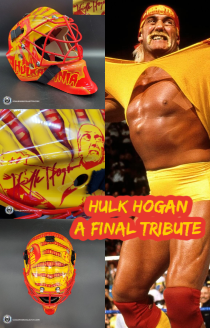 Special: Hulk Hogan A Final Tribute Goalie Mask