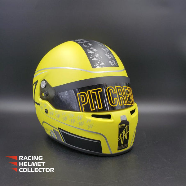Custom Made F1 Helmet for Jake Paul's new brand W!