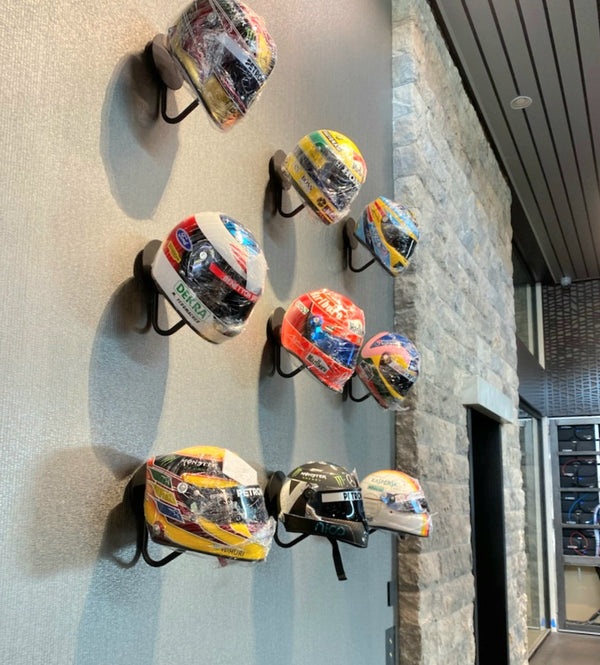 The Art of Displaying Signed Helmets