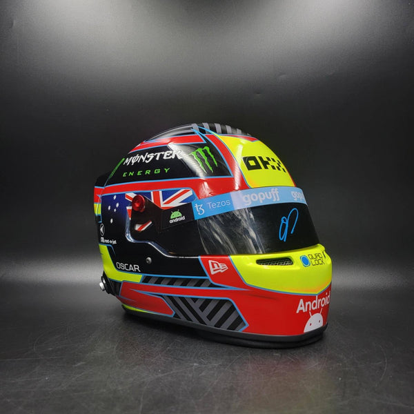 First in Company History: OSCAR PIASTRI Signed Helmet