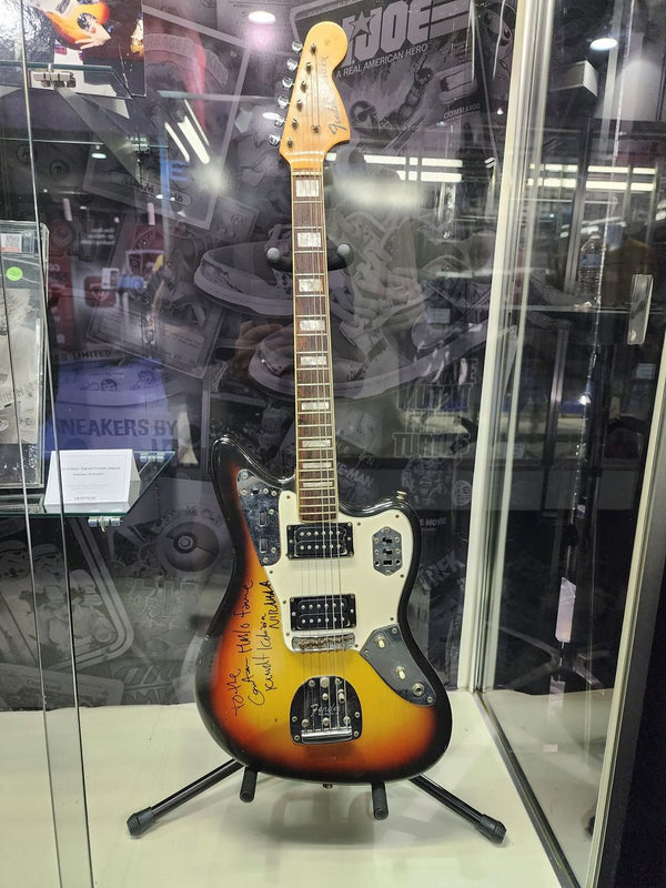 Wow! Kurt Cobain Signed Guitar Photo-matched Fender