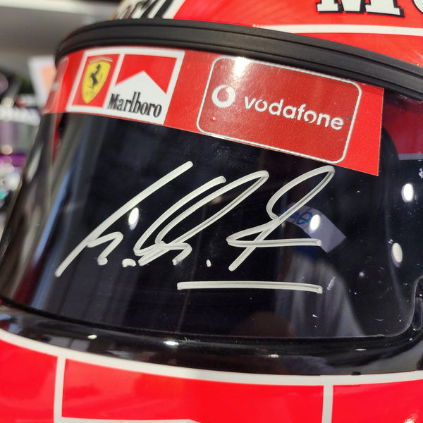 RHC + AS News & ML: "Sold: Michael Schumacher Signed Helmet Ferrari 2004 Tribute 🏎️