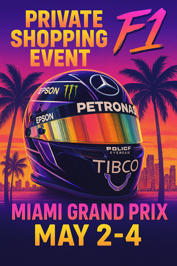 🏁 VIP Access: Miami F1 Private Shopping + $250 OFF Custom Goalie Masks 🥅