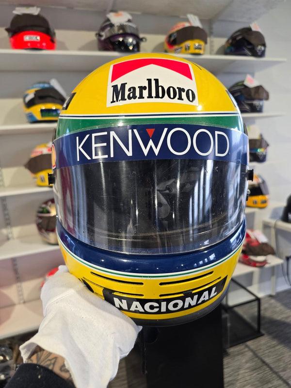 Incredible: Senna & Schumacher Directly Signed Helmets Acquired