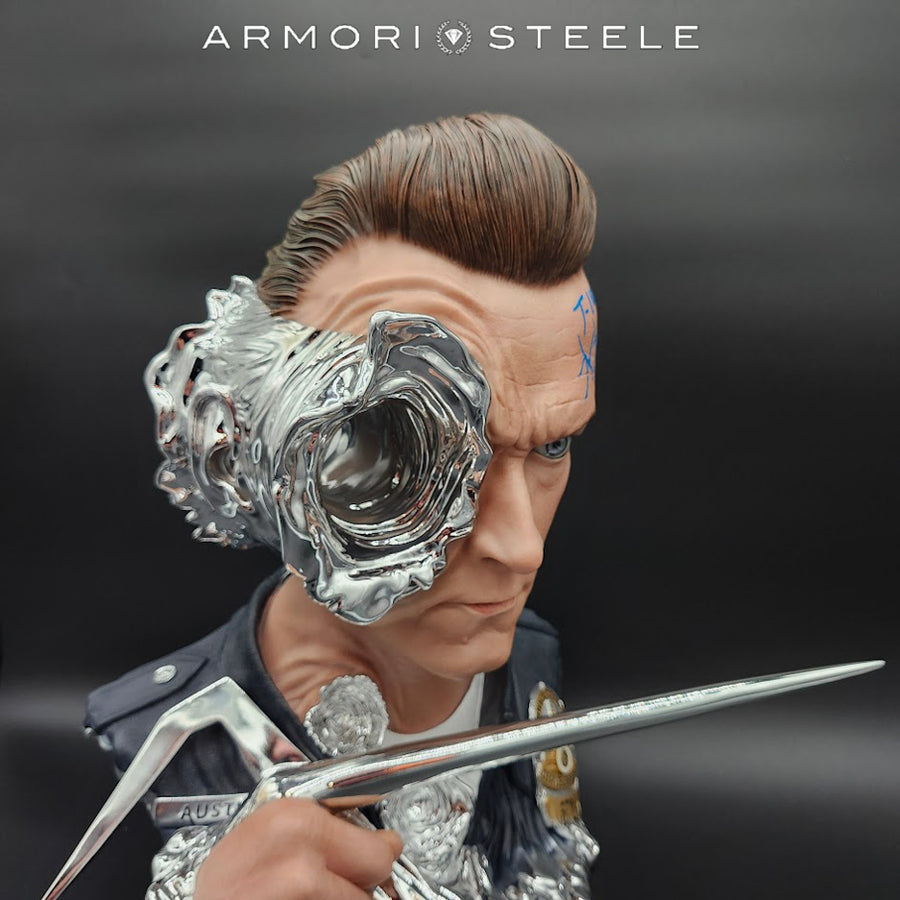 TERMINATOR 2 T-1000 ART MASK DELUXE EDITION - SOLD – ARMORI STEELE