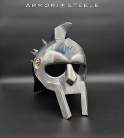 Gladiator Helmet Signed by Russell Crowe