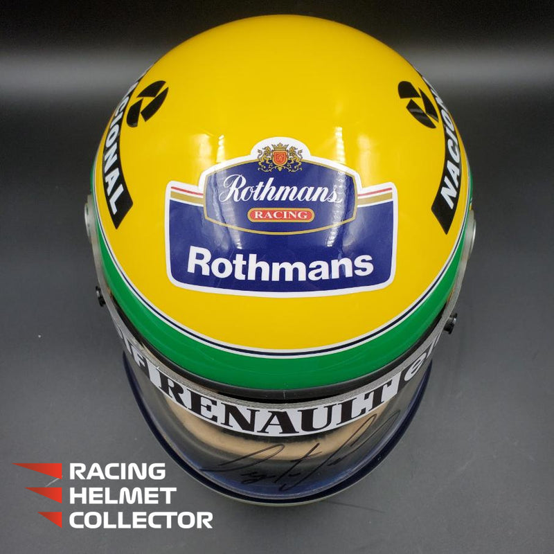 Ayrton Senna Signed Helmet 1994 Tribute Autographed Visor Full Scale 1:1 AS-03005