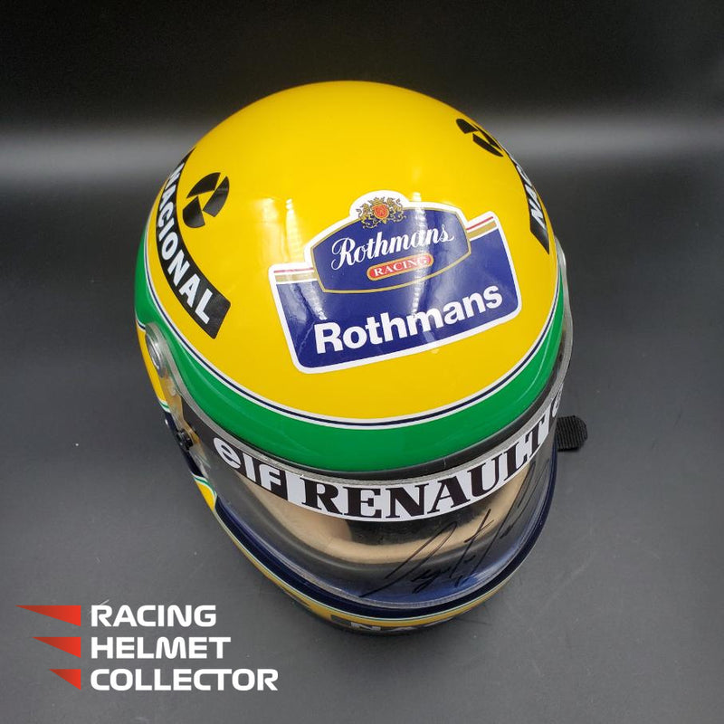 Ayrton Senna Signed Helmet 1994 Tribute Autographed Visor Full Scale 1:1 AS-03005