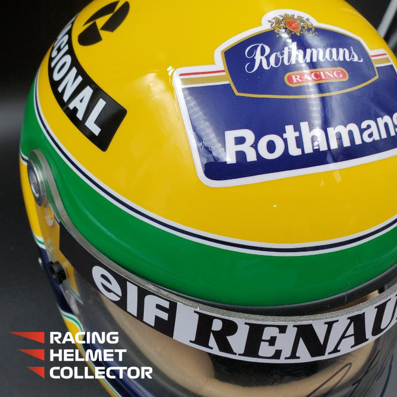Ayrton Senna Signed Helmet 1994 Tribute Autographed Visor Full Scale 1:1 AS-03005