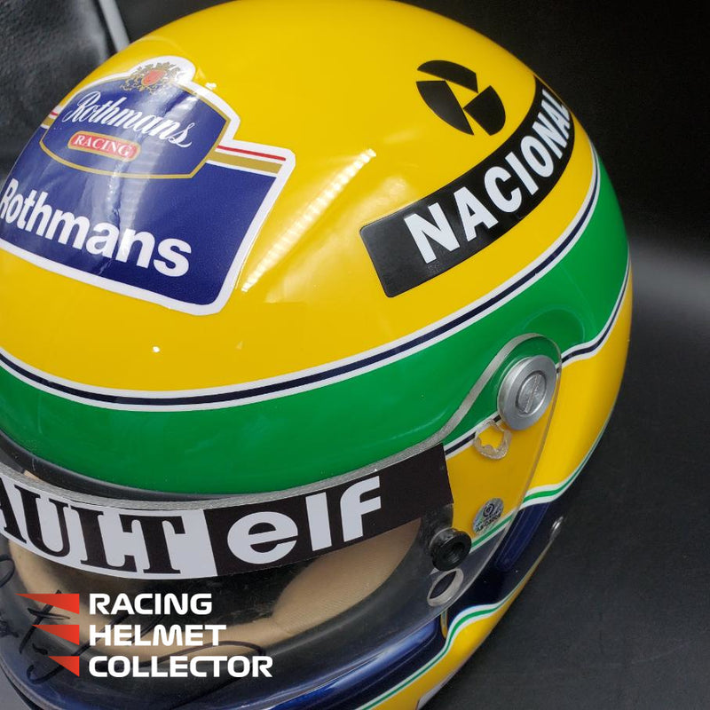 Ayrton Senna Signed Helmet 1994 Tribute Autographed Visor Full Scale 1:1 AS-03005