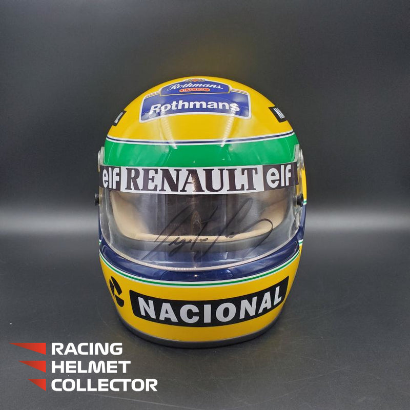 Ayrton Senna Signed Helmet 1994 Tribute Autographed Visor Full Scale 1:1 AS-03005