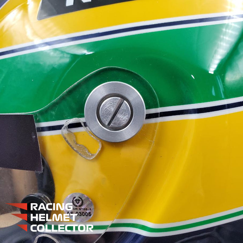 Ayrton Senna Signed Helmet 1994 Tribute Autographed Visor Full Scale 1:1 AS-03005