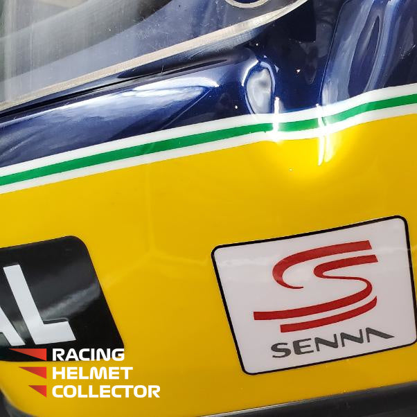 Ayrton Senna Signed Helmet 1994 Tribute Autographed Visor Full Scale 1:1 AS-03005