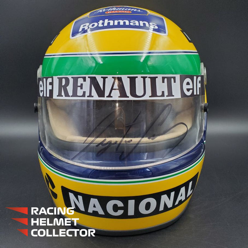 Ayrton Senna Signed Helmet 1994 Tribute Autographed Visor Full Scale 1:1 AS-03005