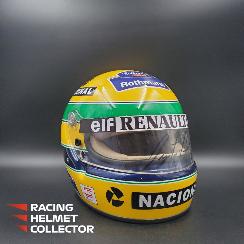 Ayrton Senna Signed Helmet 1994 Tribute Autographed Visor Full Scale 1:1 AS-03005