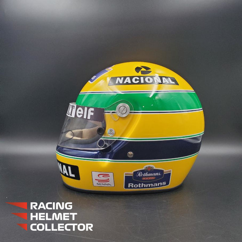 Ayrton Senna Signed Helmet 1994 Tribute Autographed Visor Full Scale 1:1 AS-03005