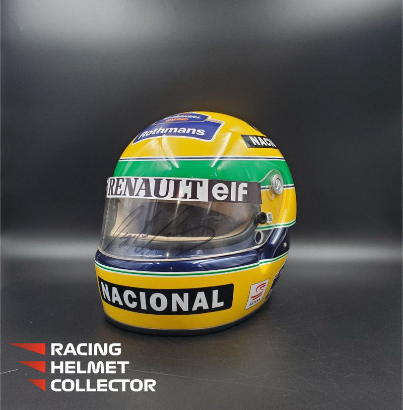 Ayrton Senna Signed Helmet 1994 Tribute Autographed Visor Full Scale 1:1 AS-03005