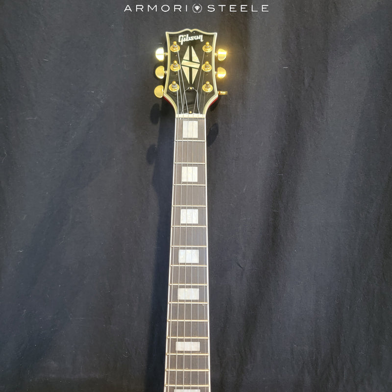 "Back To The Future" Michael J. Fox Signed Guitar Gibson Full Size Replica AS-03520
