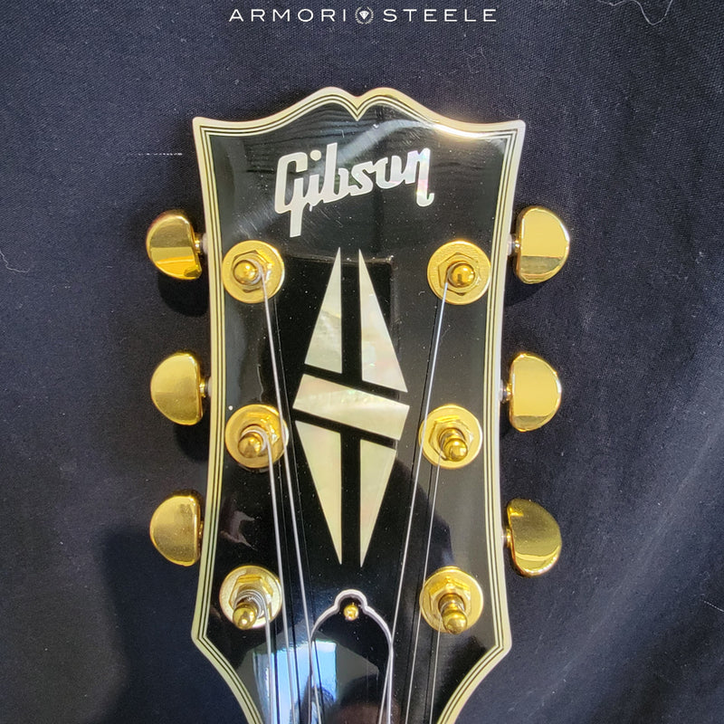 "Back To The Future" Michael J. Fox Signed Guitar Gibson Full Size Replica AS-03520
