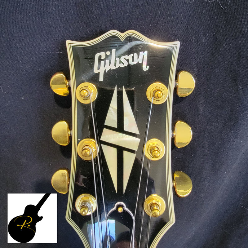 "Back To The Future" Michael J. Fox Signed Guitar Gibson Full Size Replica AS-03520