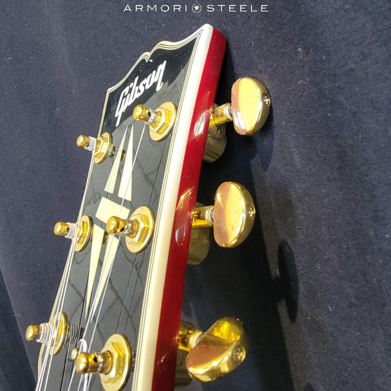 "Back To The Future" Michael J. Fox Signed Guitar Gibson Full Size Replica AS-03520