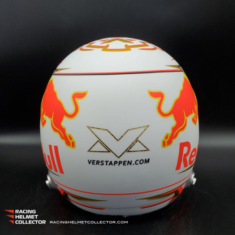Max Verstappen Signed Helmet Visor 2021 Championship Year Autographed Display Tribute F1 Helmet Full Scale 1:1 AS-01021