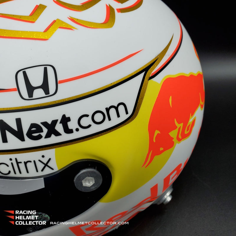 Max Verstappen Signed Helmet Visor 2021 Championship Year Autographed Display Tribute F1 Helmet Full Scale 1:1 AS-01021