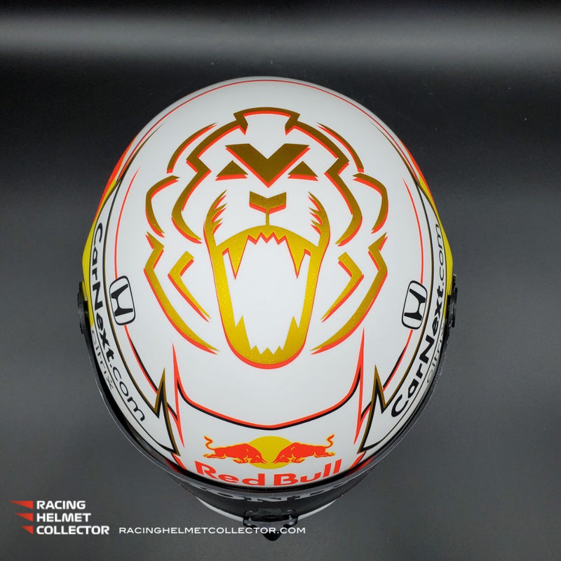 Max Verstappen Signed Helmet Visor 2021 Championship Year Autographed Display Tribute F1 Helmet Full Scale 1:1 AS-02210