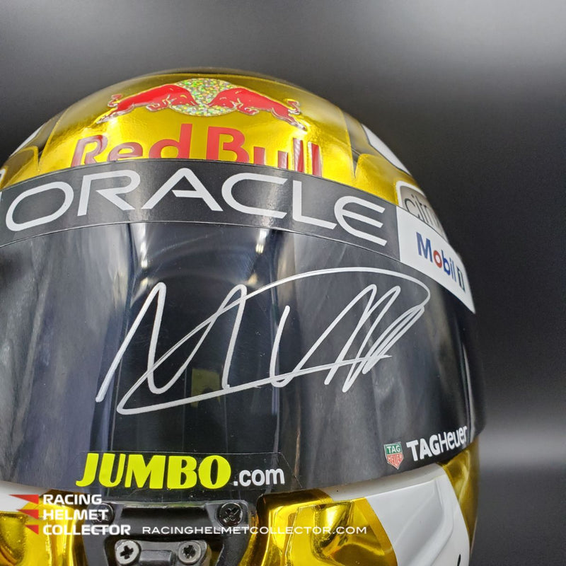 Max Verstappen Signed Helmet Full Scale 1:1 AS-xxxx