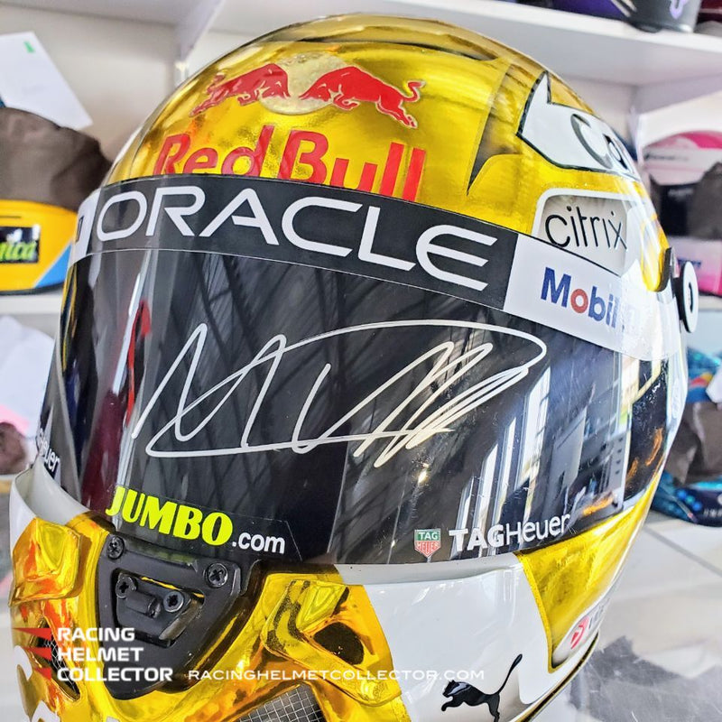 Max Verstappen Signed Helmet Full Scale 1:1 AS-xxxx