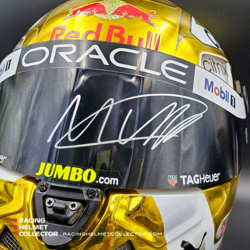 Max Verstappen Signed Helmet Full Scale 1:1 AS-xxxx