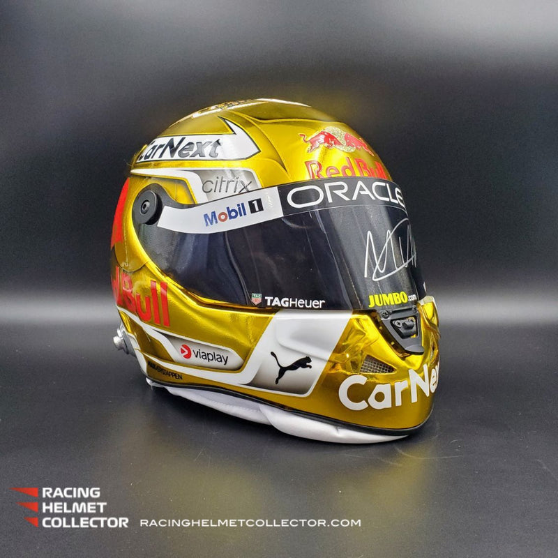 Max Verstappen Signed Helmet Full Scale 1:1 AS-xxxx