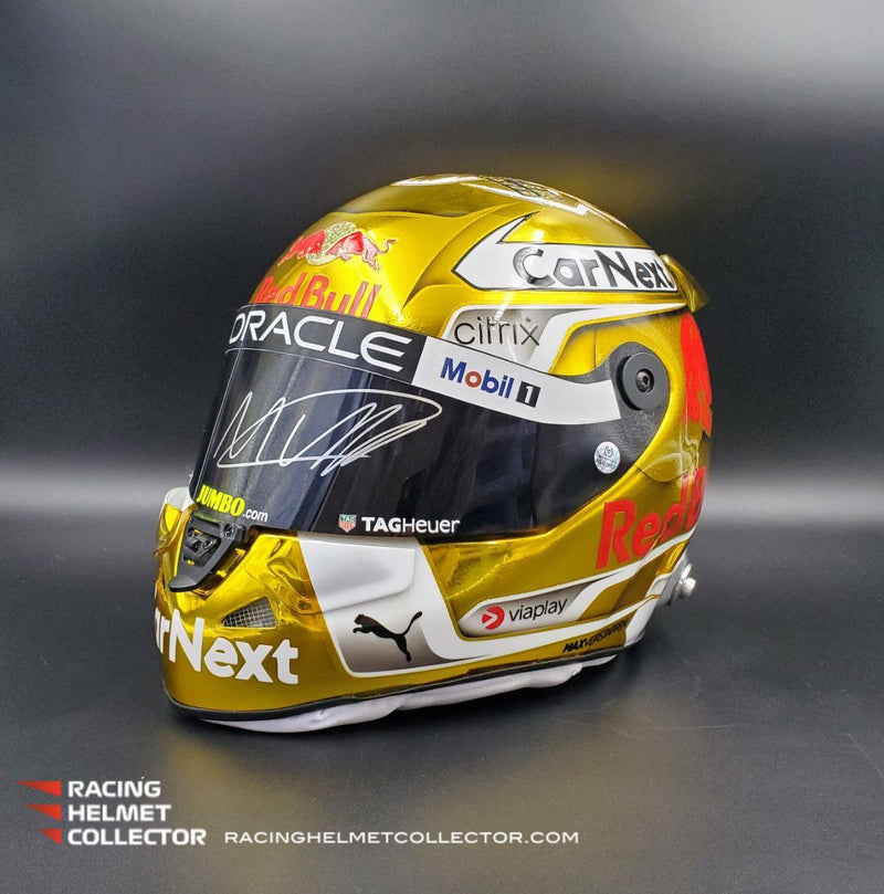 Max Verstappen Signed Helmet Full Scale 1:1 AS-xxxx