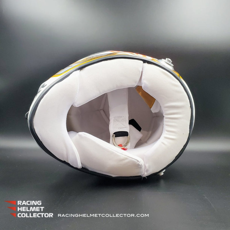 Max Verstappen Signed Helmet Visor 2022 WHITE World Champion Autographed Display Tribute 1:1 Full Scale AS-02852-SOLD