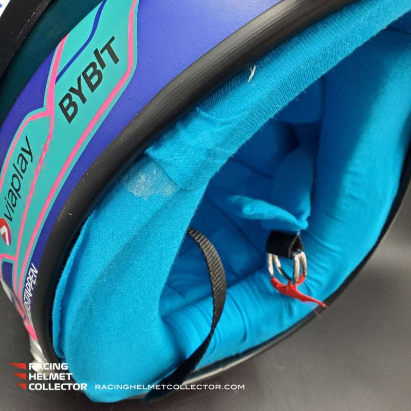 Max Verstappen Signed Helmet Visor 2023 Miami Display Tribute F1 Helmet Full Scale 1:1 AS-02614