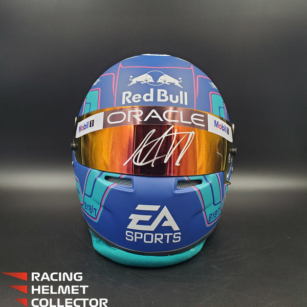 Max Verstappen Signed Visor 2023 MIAMI Helmet Full Scale 1:1 AS-02854